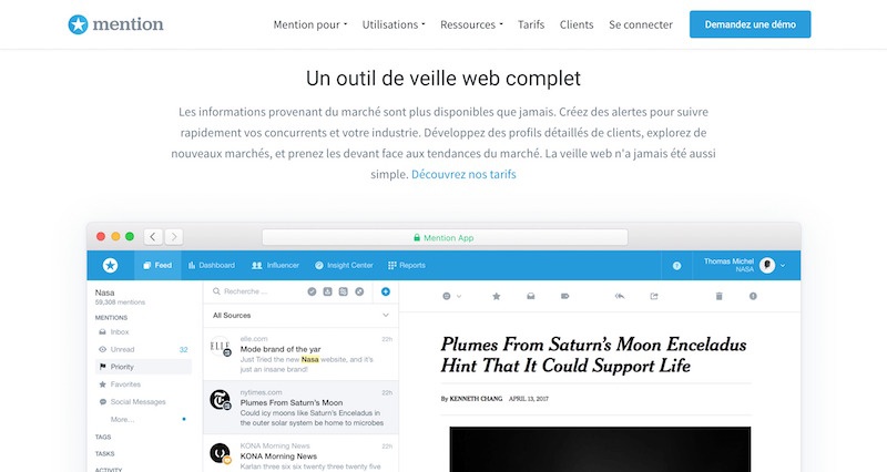 Veille web Mention ✪
